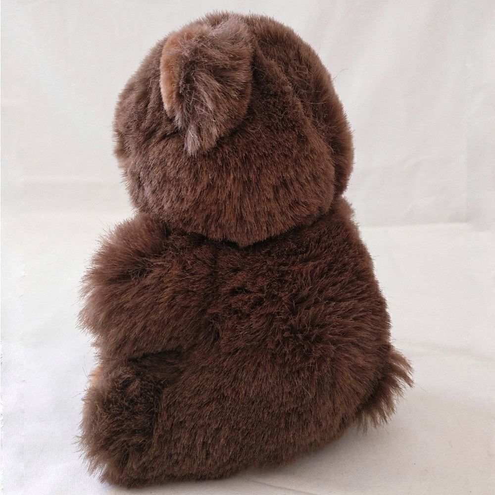 AMERICA WEGO Groom Teddy Bear Plush Vintage Stuffed Animal Korea Textured Brown. - Picture 5 of 16